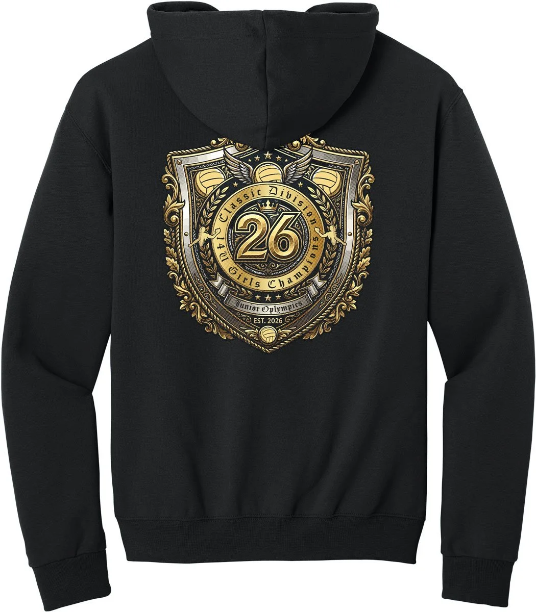 2026 Junior Olympics Girls 14U Championship Full-Zip Hoodie