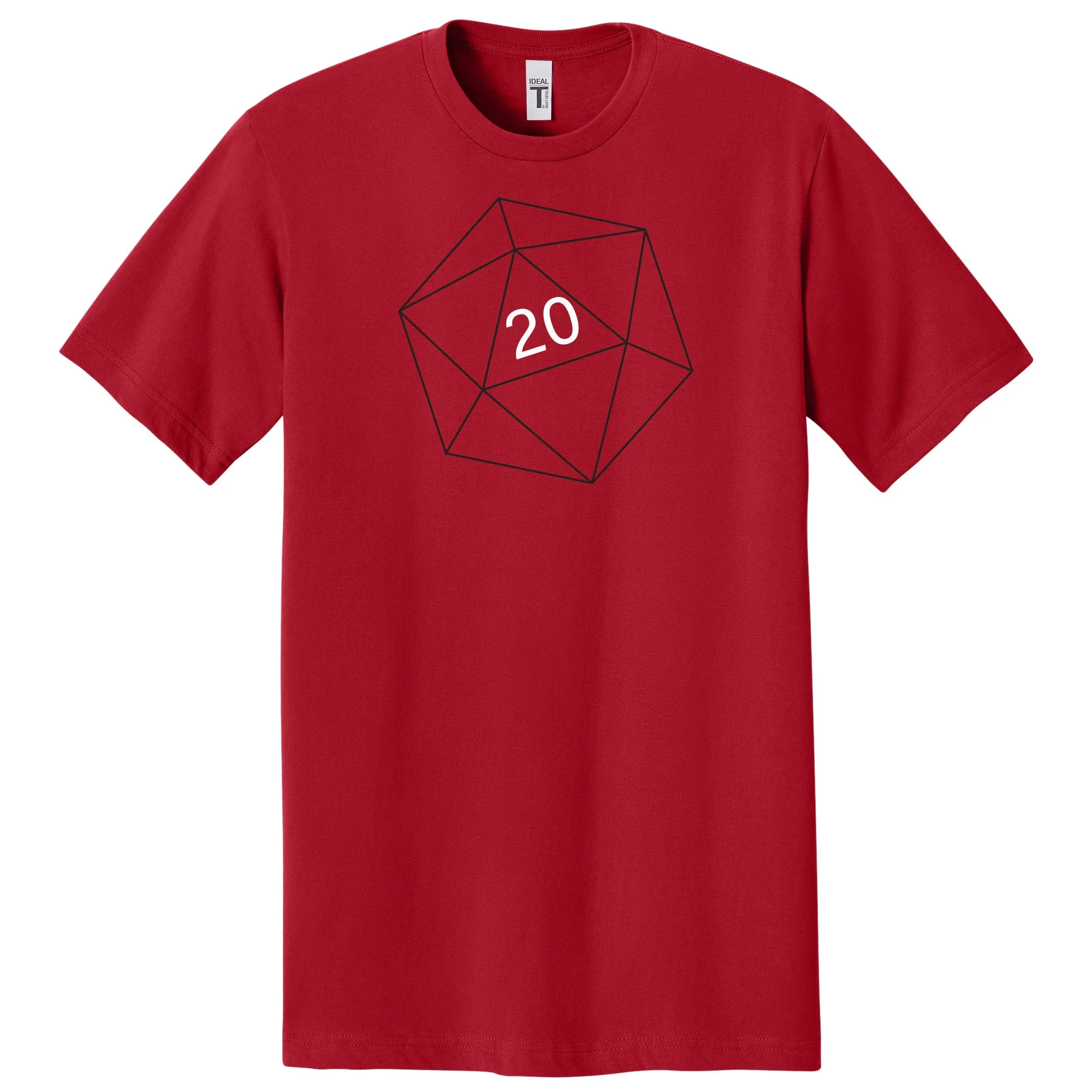 Critical Roll Crit 20 sided dice 20d magic the gathering MtG DnD Dungeons and Dragons fun nerdy tshirts t shirts