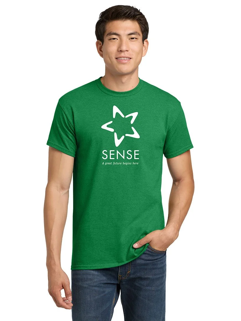 SENSE Charter Men's Green Tee Shirt