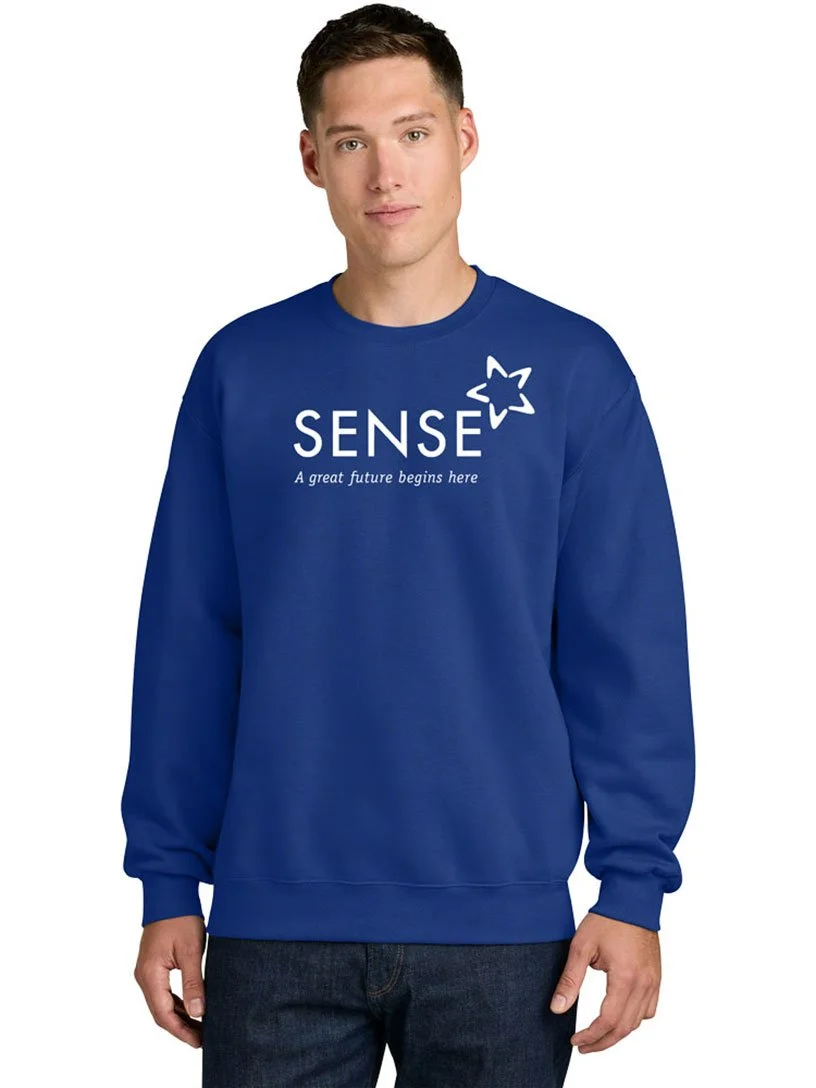 SENSE Charter Heavy Cotton Crewneck Sweatshirt