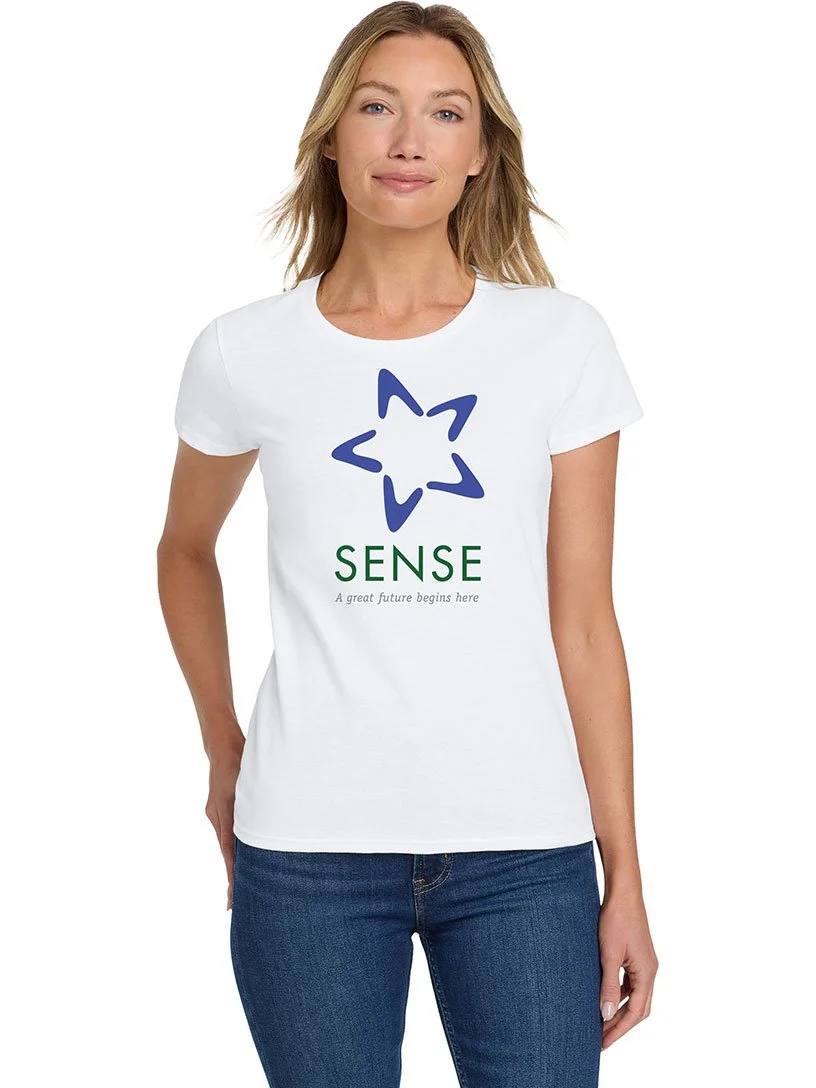 SENSE Charter Faculty and Staff Women's Full Color Tee Shirt