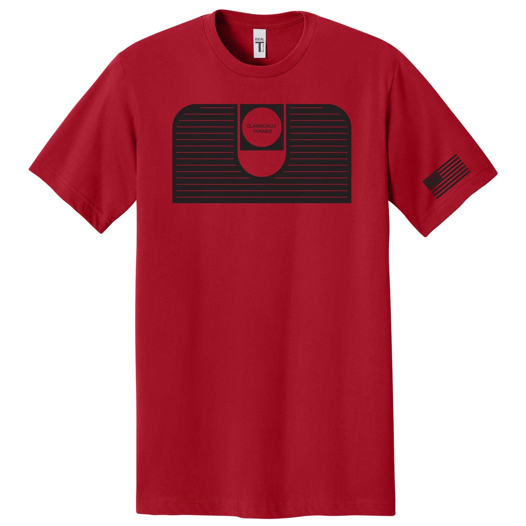 classically trained ar15 1911 pistol 2a second amendment genx gen x tshirt t shirt firearms guns iron sights pew pew-pew