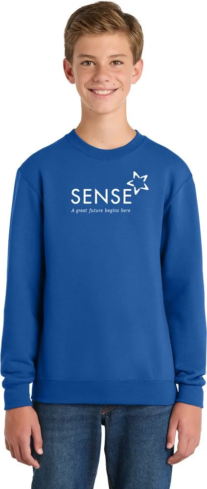 SENSE Charter Youth Crewneck Sweatshirt