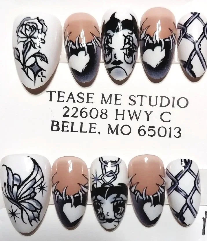 TMS-2191  Ghoul Nail Set