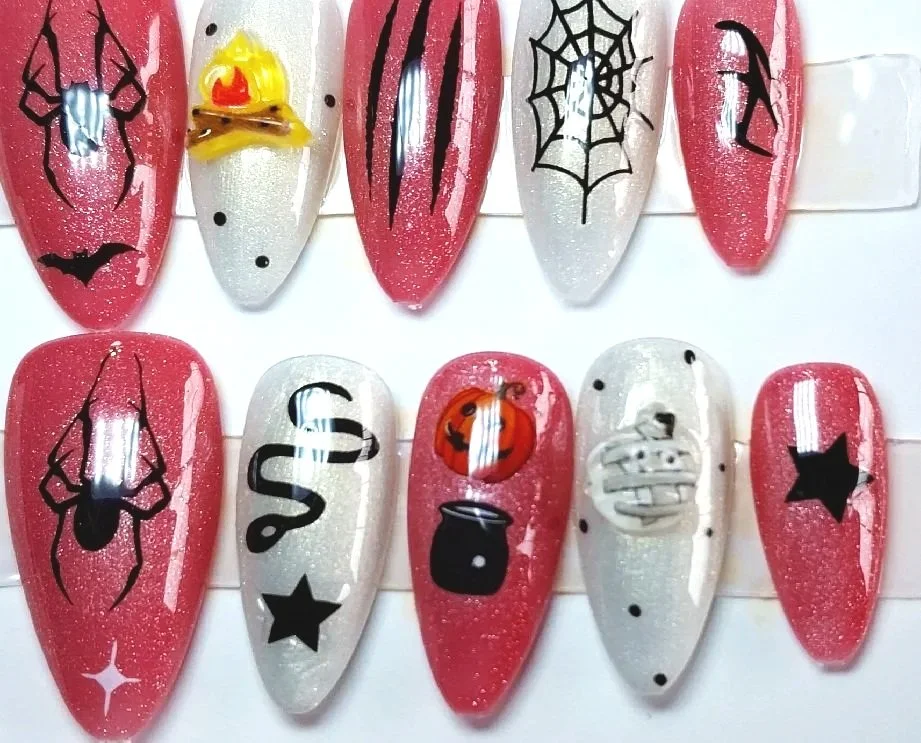 CC-909S  Halloween Nail Set