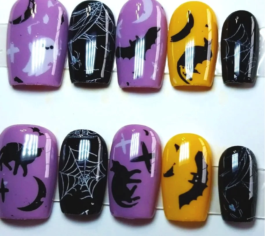 CC-886M  Halloween Nail Set