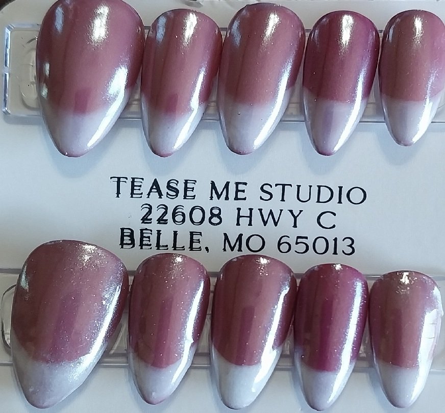 TMS-2309A  Chrome French Tips