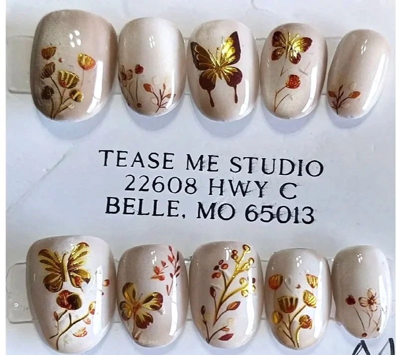 TMS-2215  Cat Eye Butterflies