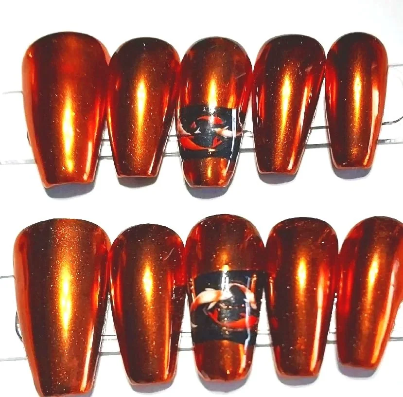 TMS-2087  Koi Fish Nail Set