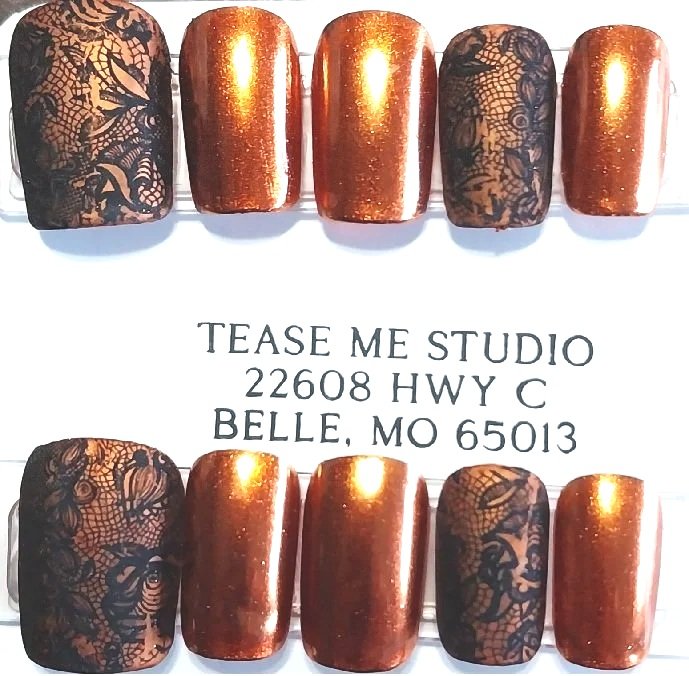 TMS-2085  Copper Lace