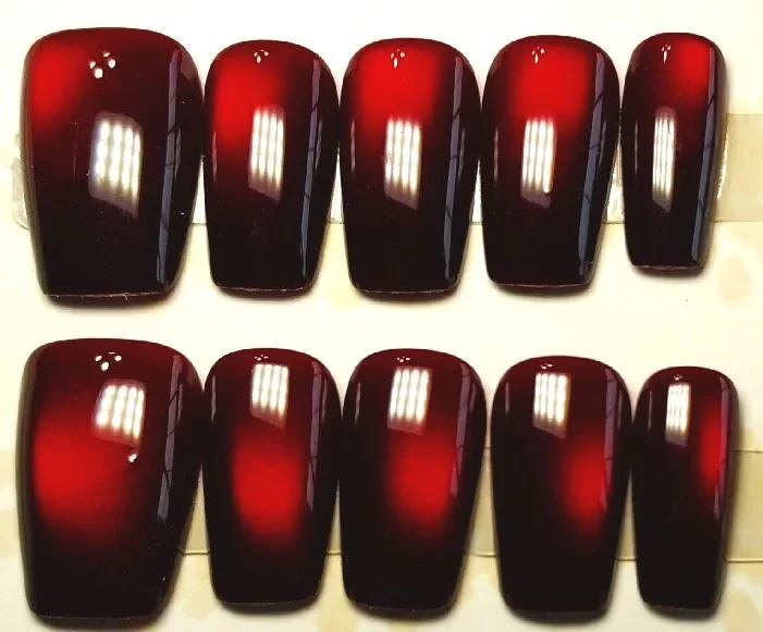 CC-876S  Blood Red Cat Eye