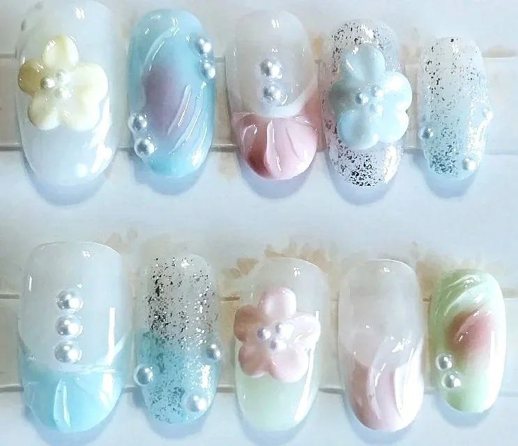 TMS-2188A  Baby Shower Nail Set