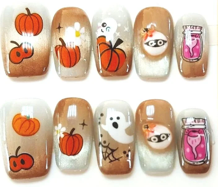 CC-375  Halloween Nails