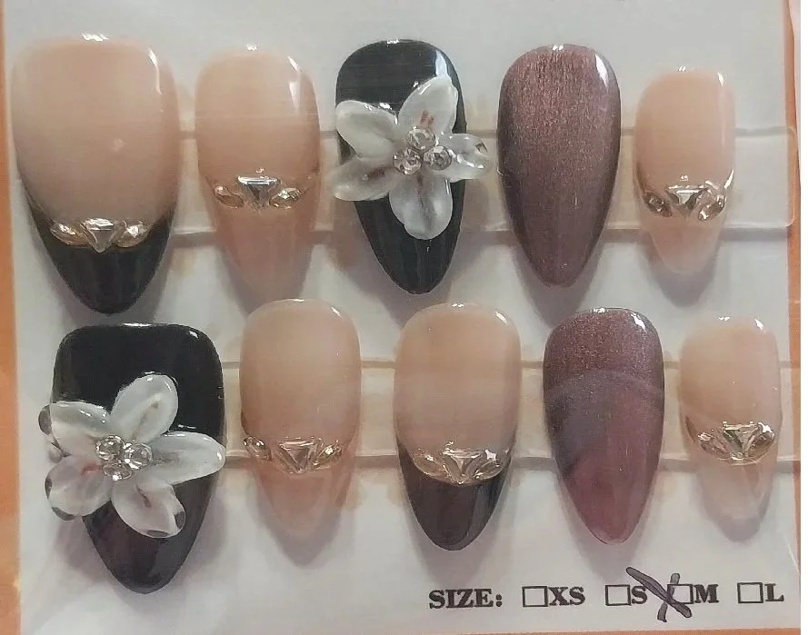 N-00010 Cat Eye Floral