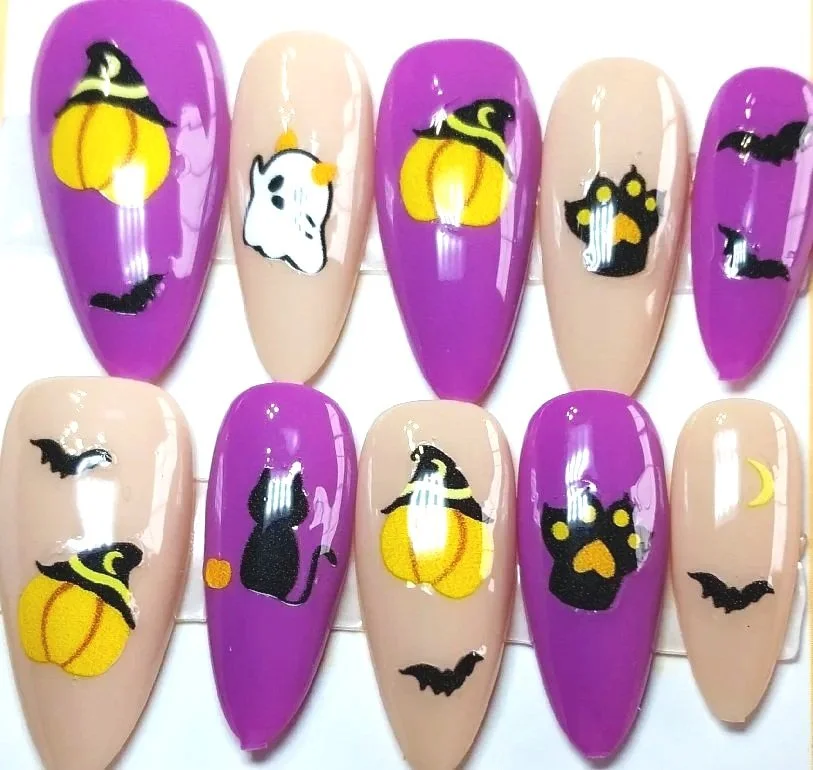 CC-867L  Halloween Nails