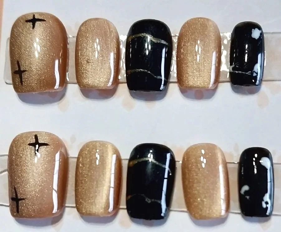 Curated Collection-# 433 Gold Cat Eye