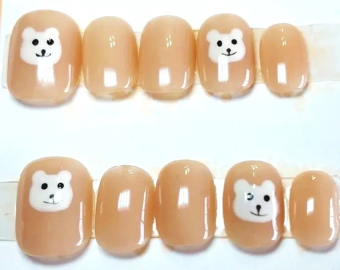 CC-796  Bear Face Nail Set