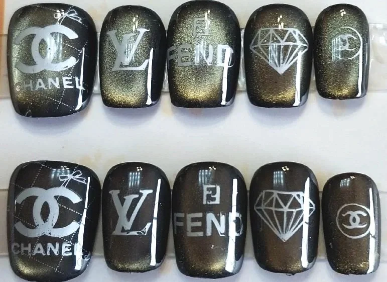 CC-777L  Designer Inspired Nail Set