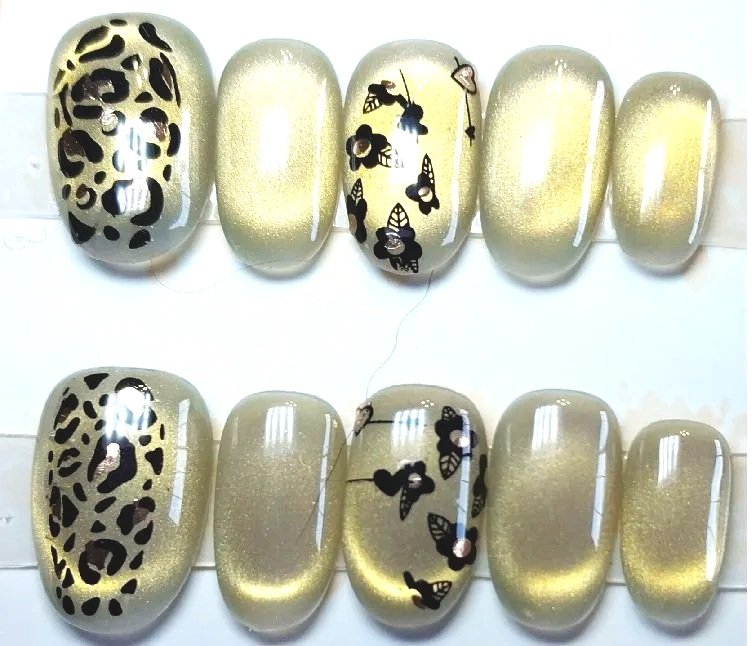 CC-858S  Leopard Spot Cat Eye