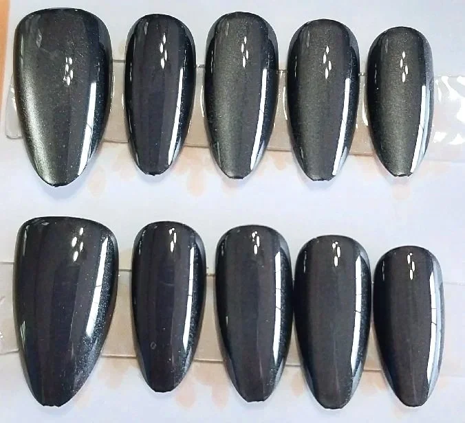 Curated Collection #410 Hematite Cat Eye