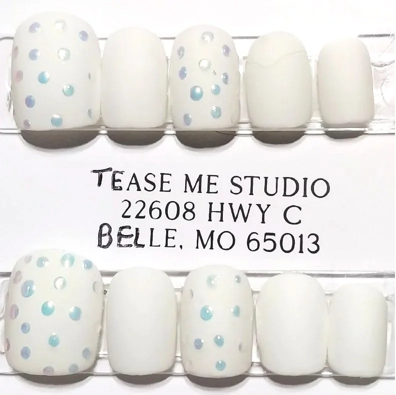 TMS-2321  Rain Drop Nail Set