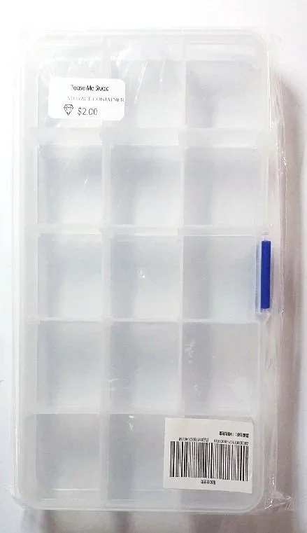 15 slot container