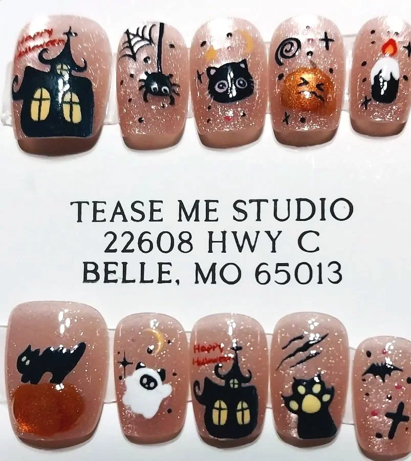 TMS-2192  Halloween Collection Nail Set