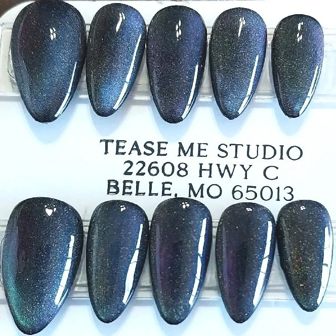 TMS-2100A  Moody Cat Eye Nails