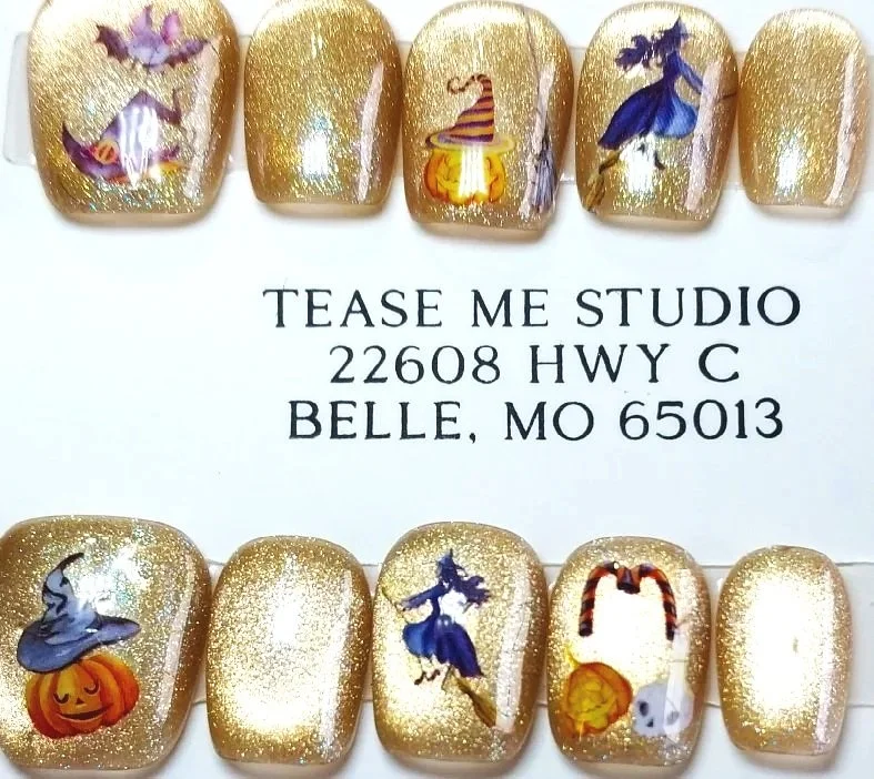 TMS-2271M  Halloween Nails