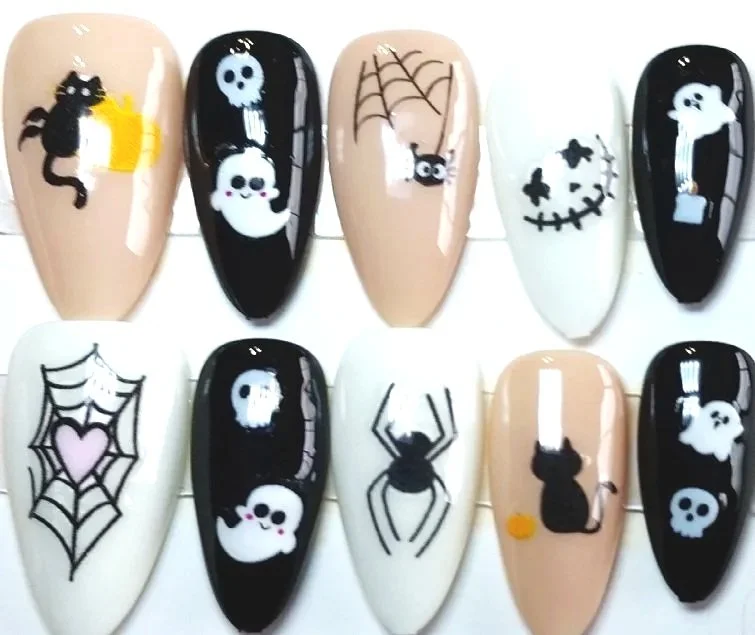 CC-882L  Halloween Nail Set