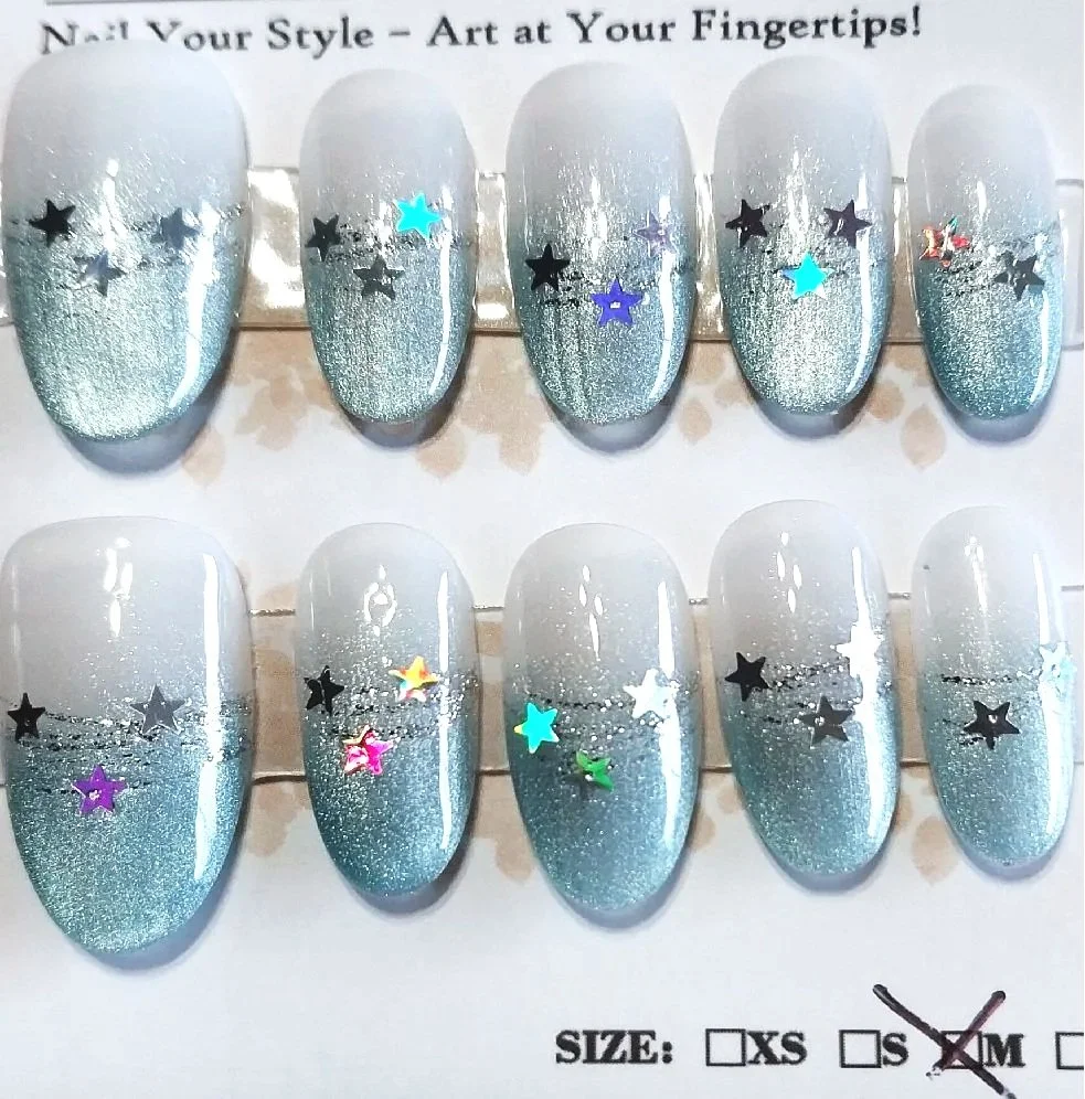Curated Collection #400 Silver Stars