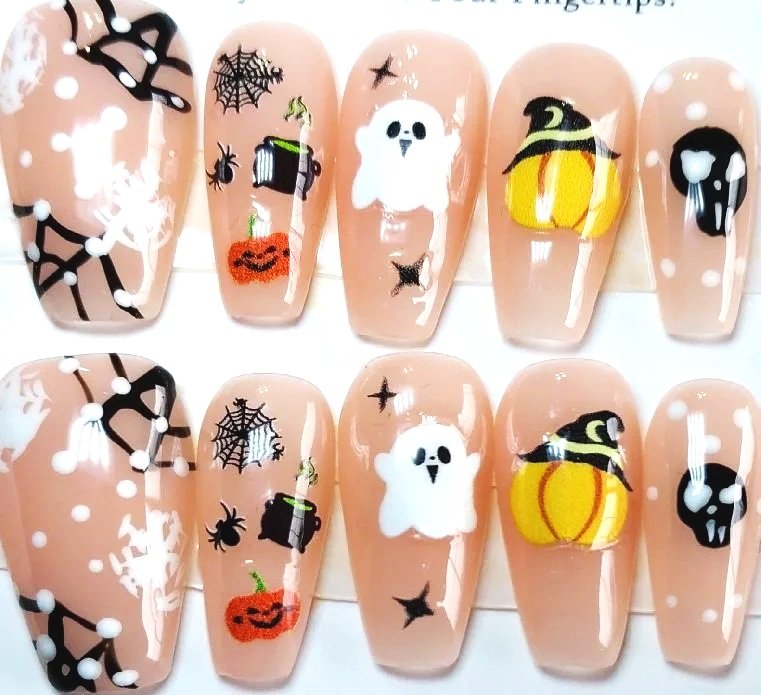 CC-890L  Halloween Nail Set