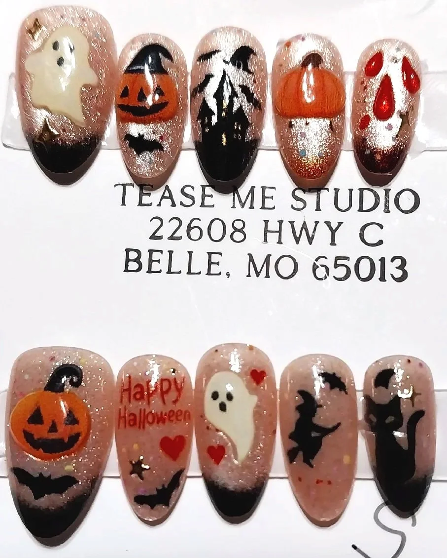 TMS-2194 Halloween Nail Set