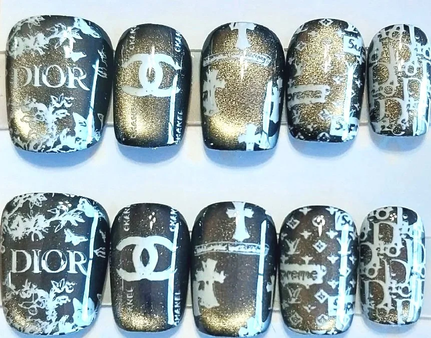 TMS-2234B  Designer Nail Set