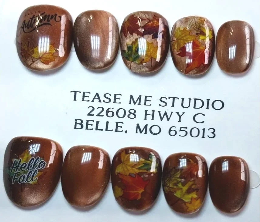 TMS-2255M  Autumn Nail Set