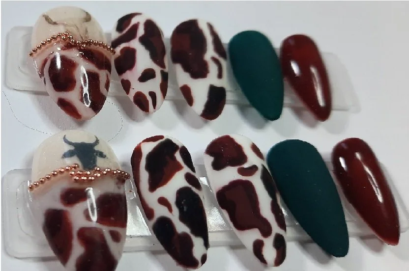 Brown Cow with Bling