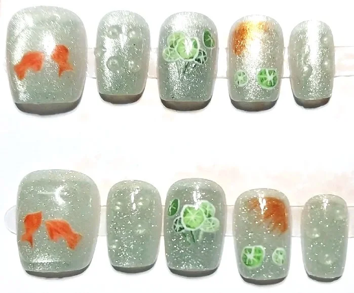 CC-649  Goldfish Nail Set