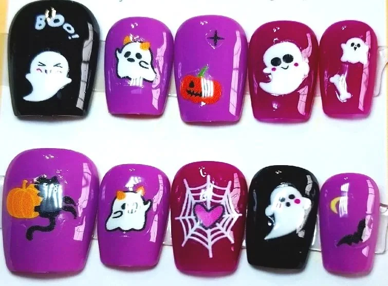 CC-894L  Halloween Nails