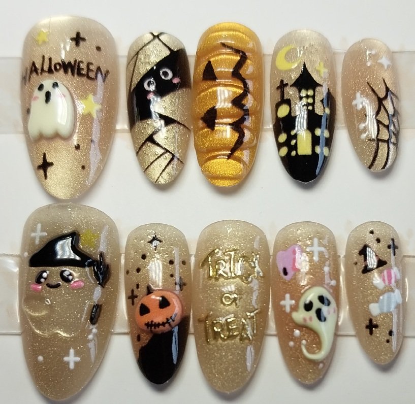 CC-875XS  Halloween Nails