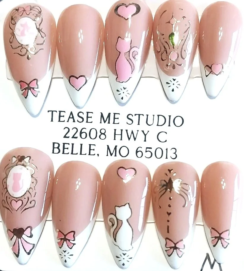 TMS-2223A  Kitty Nails