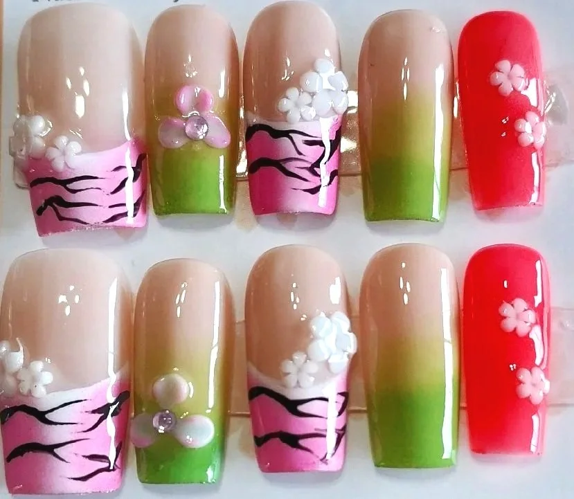 Curated Collection- #405 Tropical Multi-Colored