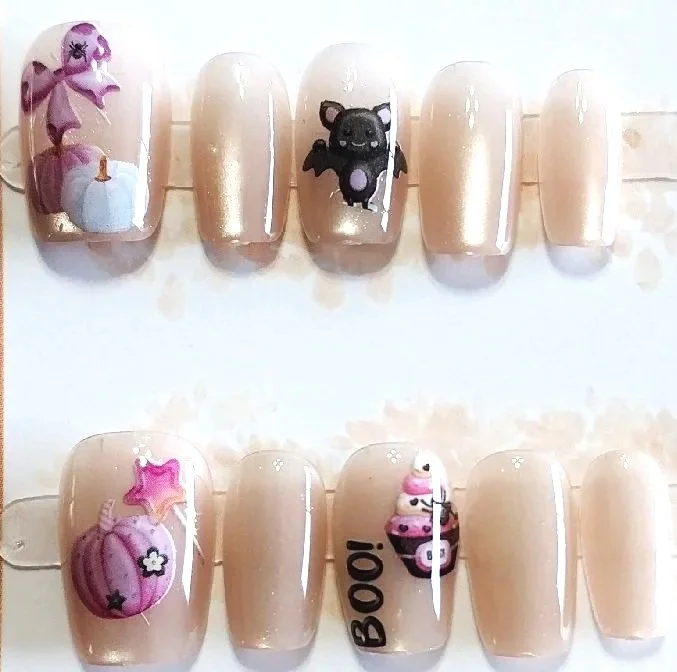 TMS-2228  Halloween Nails