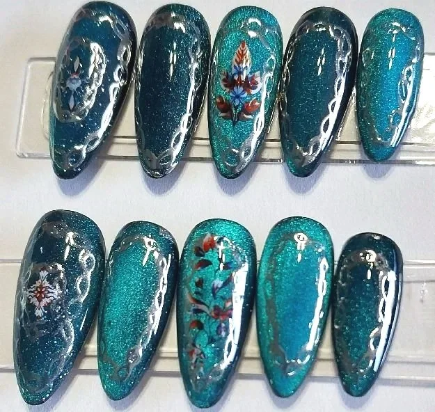 Southwest Silver Nail Set