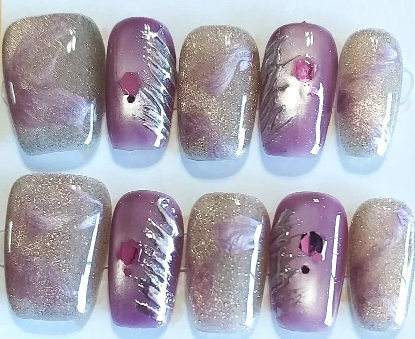 TMS-2235A  Lavender Cat Eye