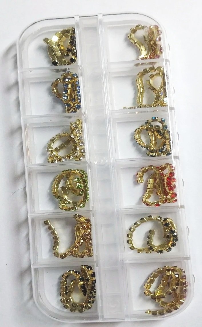 Rhinestone Nail Chain