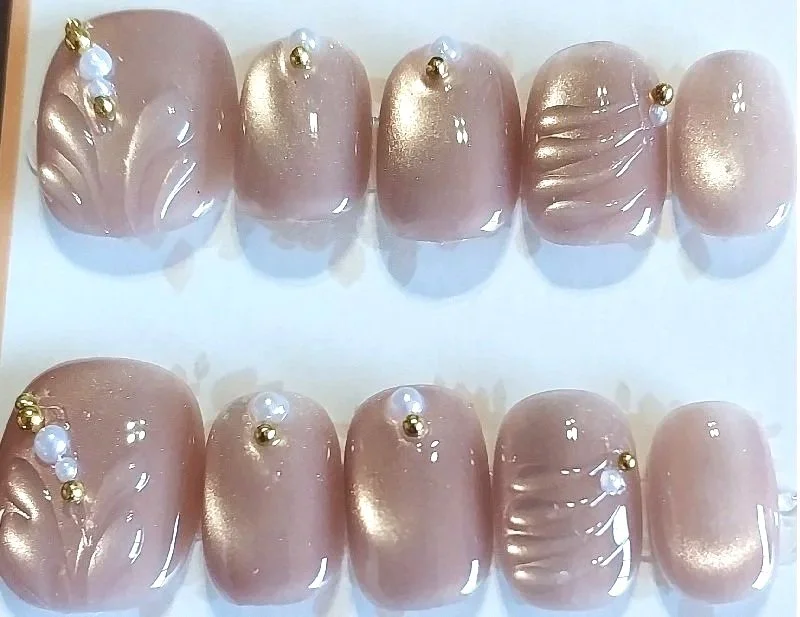 TMS-2304A  Pearl Nails