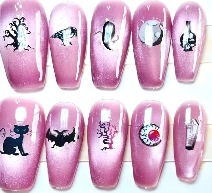 CC-893S  Halloween Nail Set