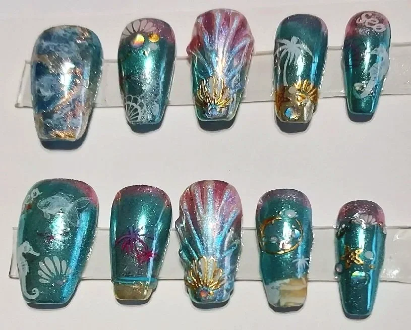 Mermaid Nail Set #2