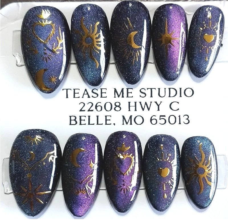 TMS-2206  Celestial Nails