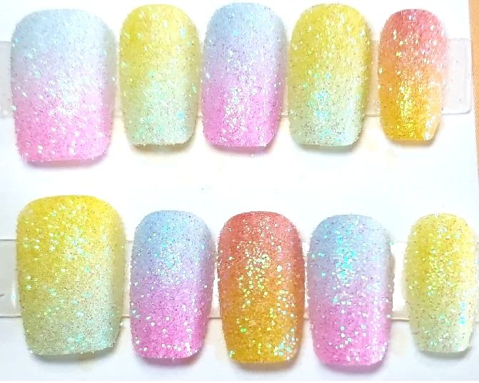 CC-764M  Pastel Sugar Nail Set